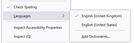 Screenshot of Firefox.