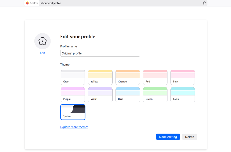 Screenshot of Firefox.