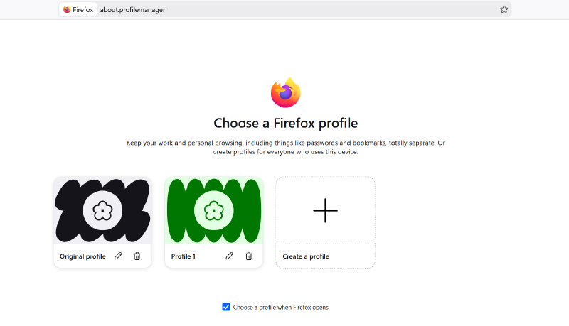 Screenshot of Firefox.